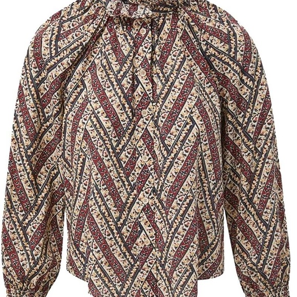 Veronica Beard Calisto Button-Down Shirt Size M - Picture 3 of 11